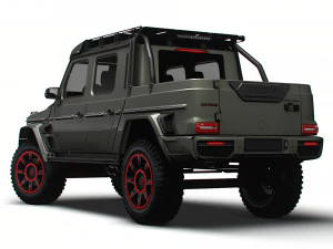 Brabus 900 XLP One of Ten 2023 3D Model
