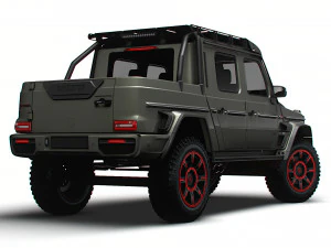 Brabus 900 XLP One of Ten 2023 3D Model
