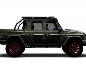 Brabus 900 XLP One of Ten 2023 3D Model