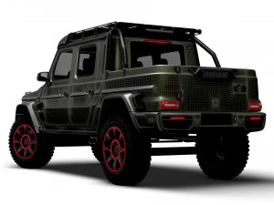 Brabus 900 XLP One of Ten 2023 3D Model