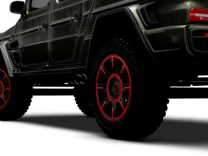 Brabus 900 XLP One of Ten 2023 3D Model