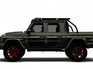 Brabus 900 XLP One of Ten 2023 Model 3D