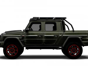 Brabus 900 XLP One of Ten 2023 3D Model