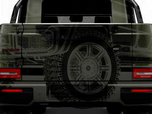 Brabus 900 XLP One of Ten 2023 Model 3D