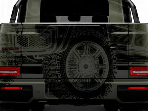 Brabus 900 XLP One of Ten 2023 3D Model