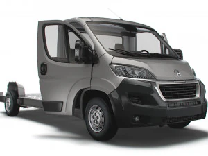 Peugeot Boxer 3540 L4 PlatformCab HQИнтерьер 2023 г. 3D Модель