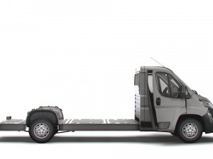 Peugeot Boxer 3540 L4 PlatformCab HQInterior 2023 Modelo 3D