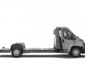Peugeot Boxer 3540 L4 PlatformCab HQInterieur 2023 3D Modell