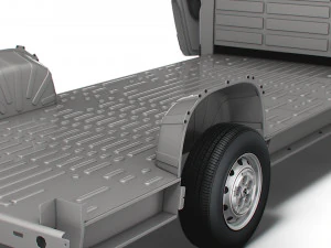 Peugeot Boxer 3540 L4 PlatformCab HQInterieur 2023 3D Modell