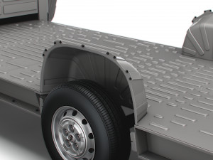 Peugeot Boxer 3540 L4 PlatformCab HQInterior 2023 Modelo 3D