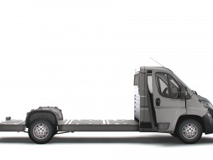 Peugeot Boxer 3540 L4 PlatformCab HQInterior 2023 Modelo 3D