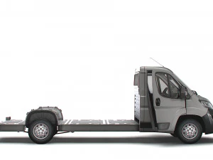Peugeot Boxer 3540 L4 PlatformCab HQInterieur 2023 3D Modell