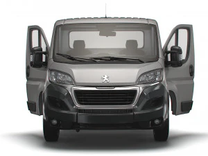 Peugeot Boxer 3540 L4 PlatformCab HQInterieur 2023 3D Modell