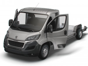 Peugeot Boxer 3540 L4 PlatformCab HQInterior 2023 Modelo 3D