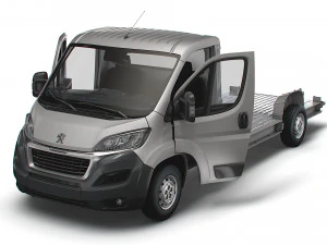 Peugeot Boxer 3540 L4 PlatformCab HQInterieur 2023 3D Modell