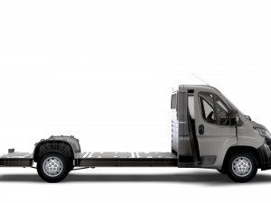 Peugeot Boxer 3540 L4 PlatformCab HQInterior 2023 Modelo 3D