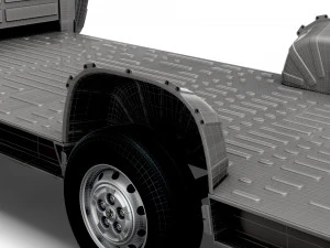 Peugeot Boxer 3540 L4 PlatformCab HQInterieur 2023 3D Modell