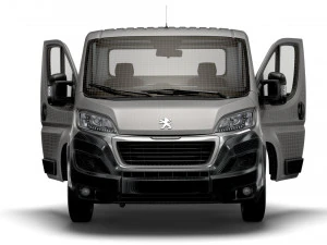Peugeot Boxer 3540 L4 PlatformCab HQInterieur 2023 3D Modell