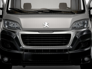 Peugeot Boxer 3540 L4 PlatformCab HQInterior 2023 Modelo 3D