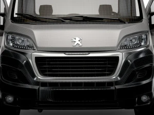 Peugeot Boxer 3540 L4 PlatformCab HQInterieur 2023 3D Modell