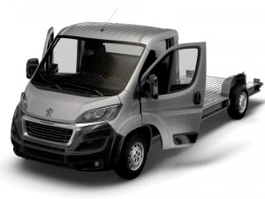 Peugeot Boxer 3540 L4 PlatformCab HQInterieur 2023 3D Modell