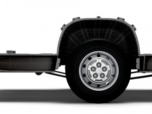 Peugeot Boxer 3540 L4 PlatformCab HQInterior 2023 Modelo 3D