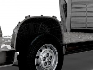 Peugeot Boxer 3540 L4 PlatformCab HQInterior 2023 Modelo 3D