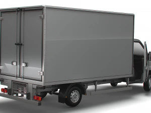 Peugeot Boxer Box HQInterior 4300WB 2023 3D Model