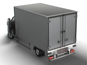 Peugeot Boxer Box HQInterior 4300WB 2023 3D Model