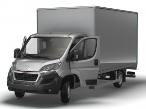 Peugeot Boxer Box HQInterior 4300WB 2023 Modelo 3D
