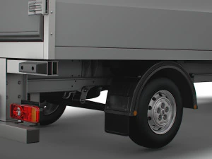 Peugeot Boxer Box HQInterior 4300WB 2023 3D Model
