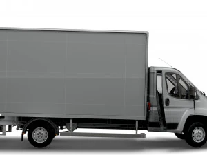 Peugeot Boxer Box HQInterior 4300WB 2023 3D Model