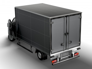 Peugeot Boxer Box HQInterior 4300WB 2023 Modelo 3D