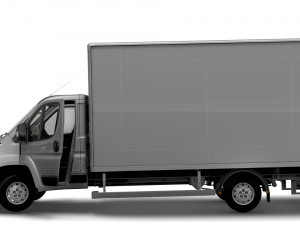 Peugeot Boxer Box HQInterior 4300WB 2023 Modelo 3D