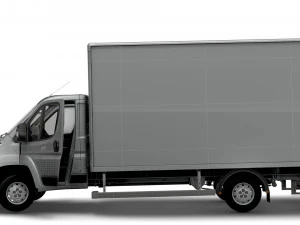 Peugeot Boxer Box HQInterior 4300WB 2023 3D Model