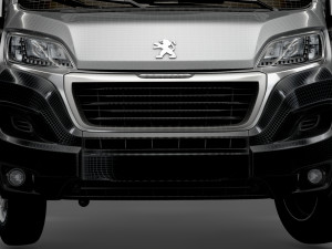 Peugeot Boxer Box HQInterior 4300WB 2023 Modelo 3D