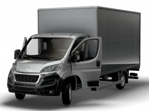 Peugeot Boxer Box HQInterior 4300WB 2023 Modelo 3D