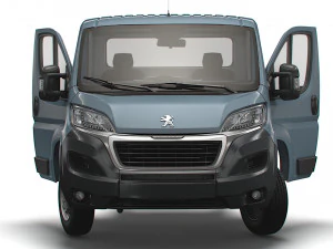 Peugeot Boxer Şasi HQInterior SCab 3000WB 2023 3D Model