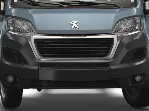 Peugeot Boxer Chassis HQInterior SCab 3000WB 2023 3D Модель