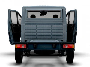 Peugeot Boxer Şasi HQInterior SCab 3000WB 2023 3D Model