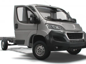 Peugeot Boxer Chassis HQInterieur SCab 3800WB 2023 3D Modell