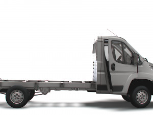 Peugeot Boxer Chassis HQInterior SCab 3800WB 2023 3D Model