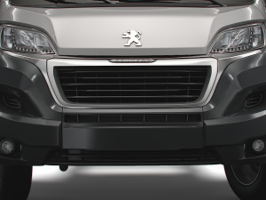Peugeot Boxer Chassis HQInterior SCab 3800WB 2023 3D Model