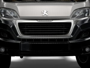Peugeot Boxer Chassis HQInterior SCab 3800WB 2023 3D Model