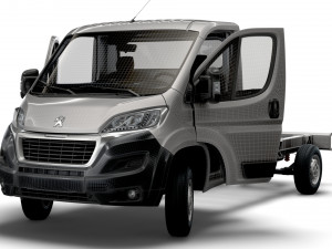Peugeot Boxer Chassis HQInterior SCab 3800WB 2023 3D Model