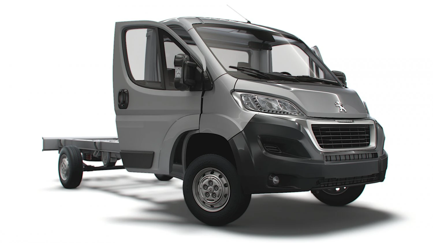 Peugeot Boxer Chassis HQInterior SCab 4035WBXL 2023 3D Model .c4d .max .obj .3ds .fbx .stl .blend 