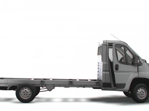 Peugeot Boxer Chassis HQInterior SCab 4035WBXL 2023 3D Model