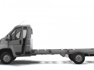 Peugeot Boxer Chassis HQInterior SCab 4035WBXL 2023 3D Model