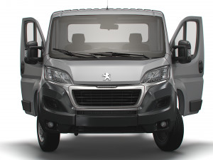 Peugeot Boxer Chassis HQInterior SCab 4035WBXL 2023 3D Модель