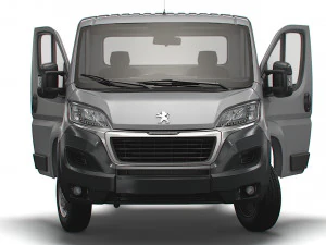 Peugeot Boxer Chassis HQInterior SCab 4035WBXL 2023 3D Model